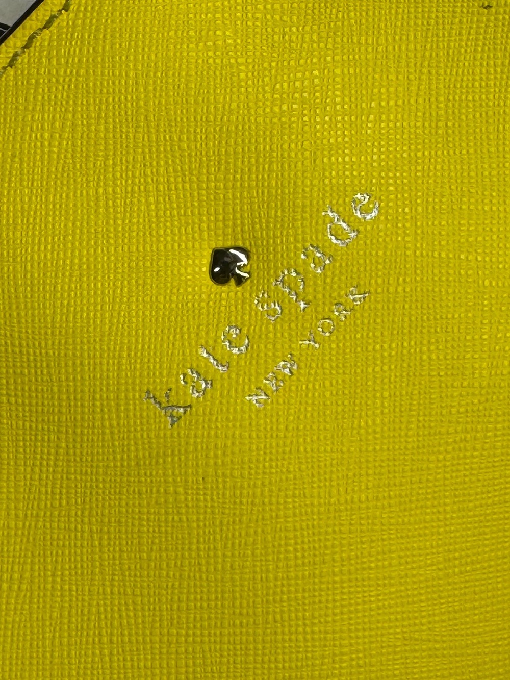 Kate Spade Yellow Large Tote Bag Zip Top Shoulder Purse Project TLC - Picture 14 of 14